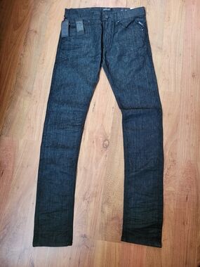 Replay JONDRILL Men's Skinny Jeans in Black